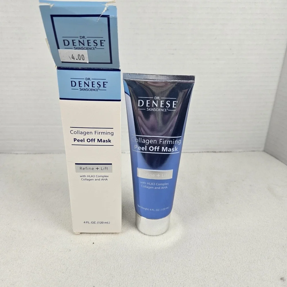 Dr. Denese Collagen‎ Firming Peel Off Mask Refine & Lift 4 Oz Tube, Sealed
